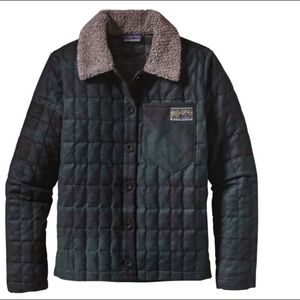 Patagonia Plaid Recycled Wool Jacket
